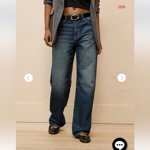 AE Women's Ex Boyfriend Jeans Size 14 Fits Size 16